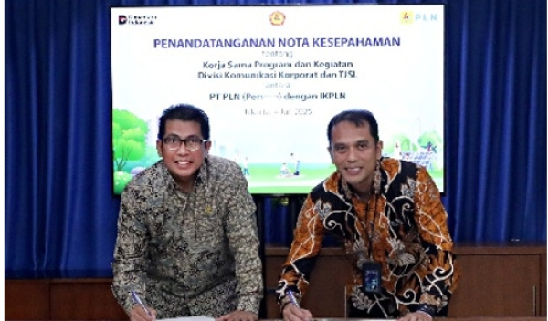 IKPLN JALIN KERJA SAMA PROGRAM KOMUNIKASI KORPORAT DAN TJSL DENGAN PLN